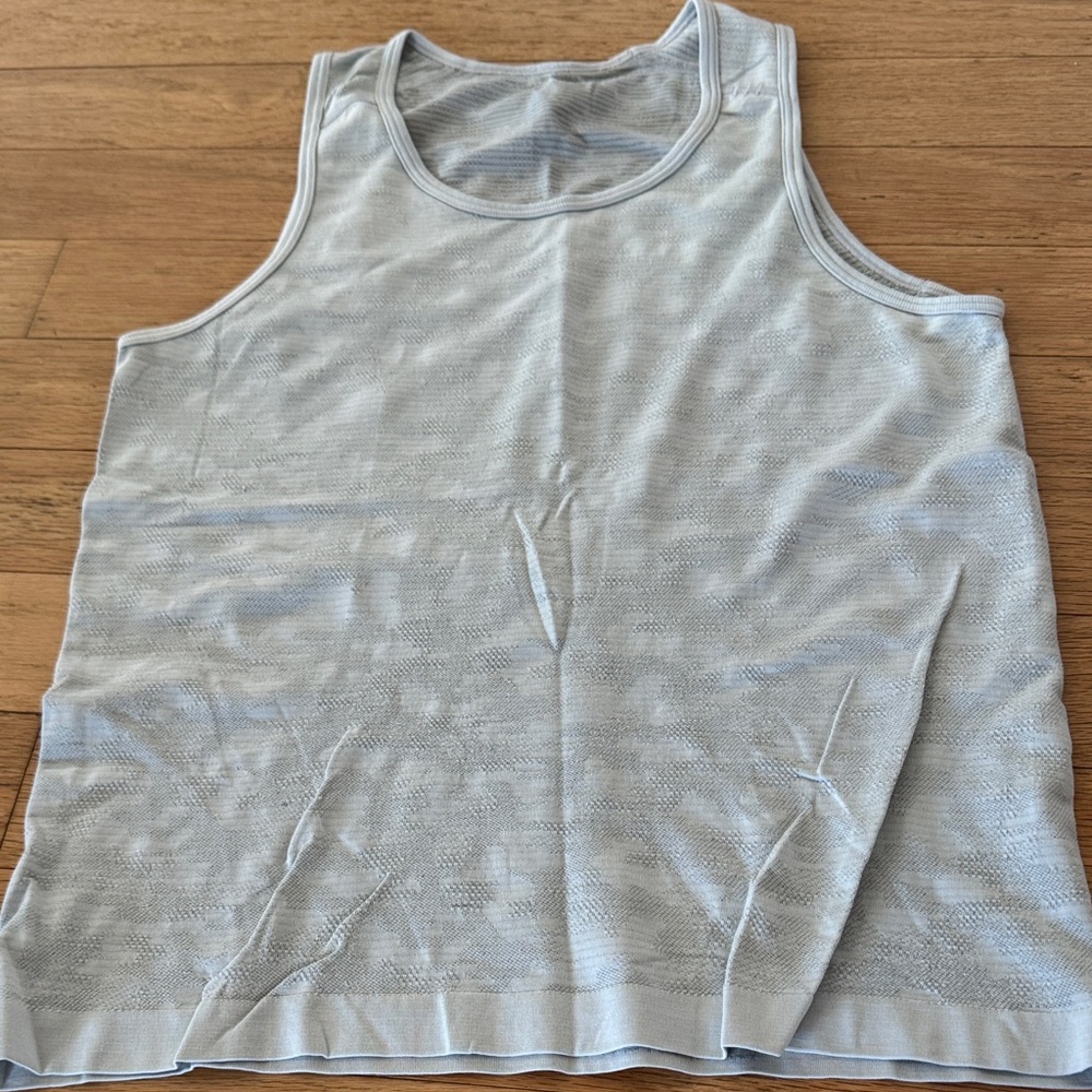 lululemon athletica Gray Tank Top
